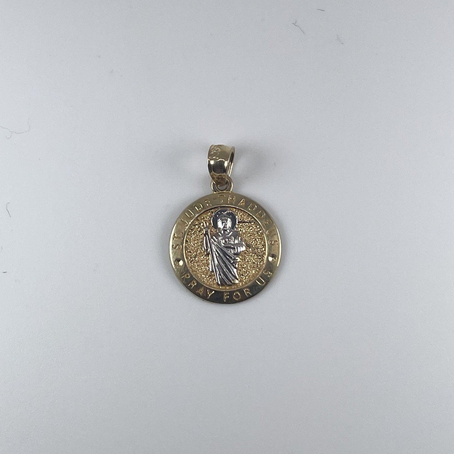 10K Gold 1.2gm St. Jude Medal Pendant