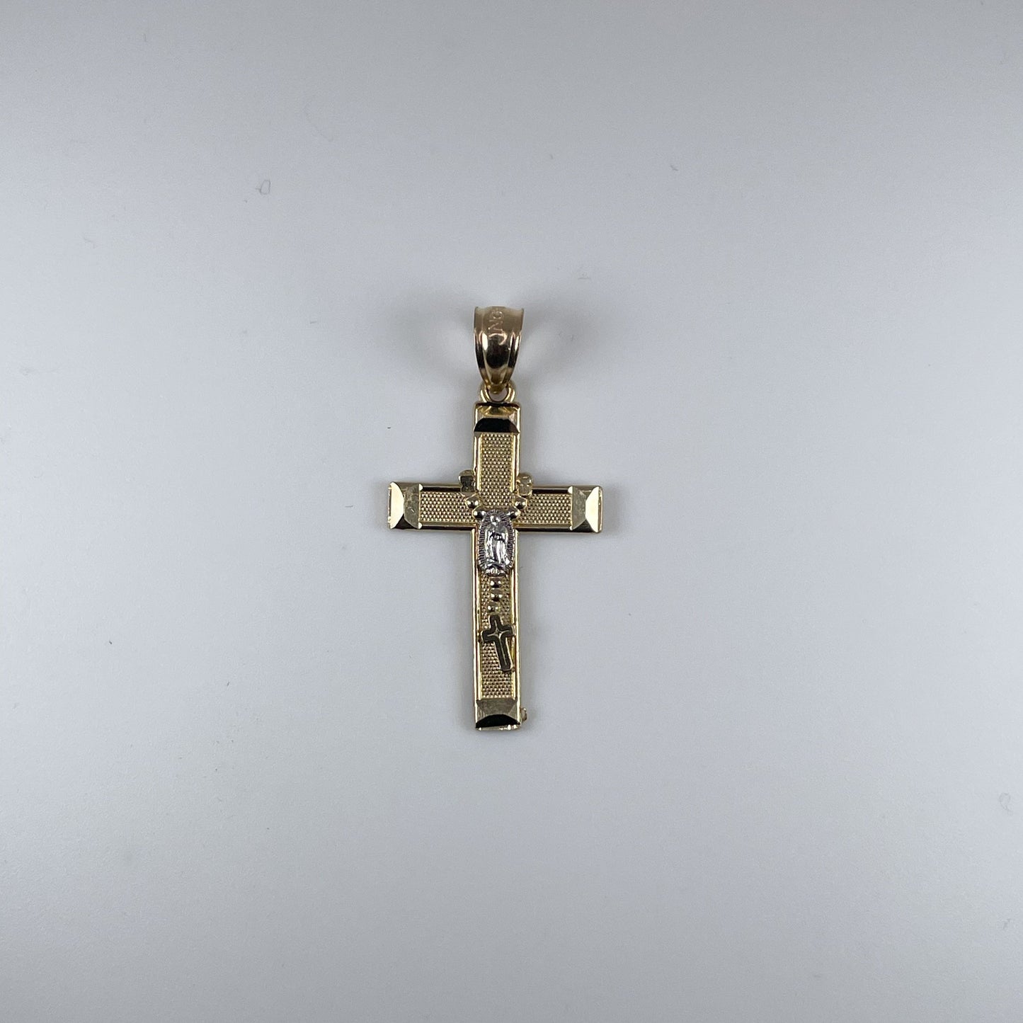 10K Gold 1.3gm Cross Pendant