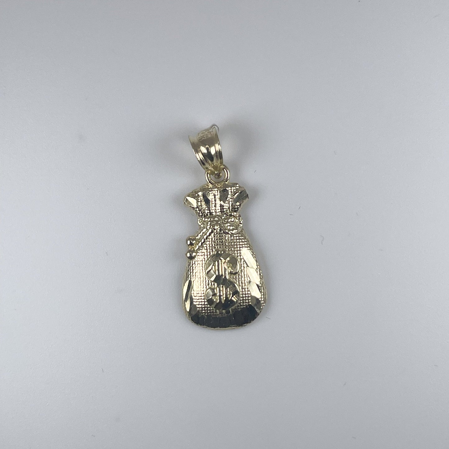 10K Gold 1.4gm Money Sack Pendant