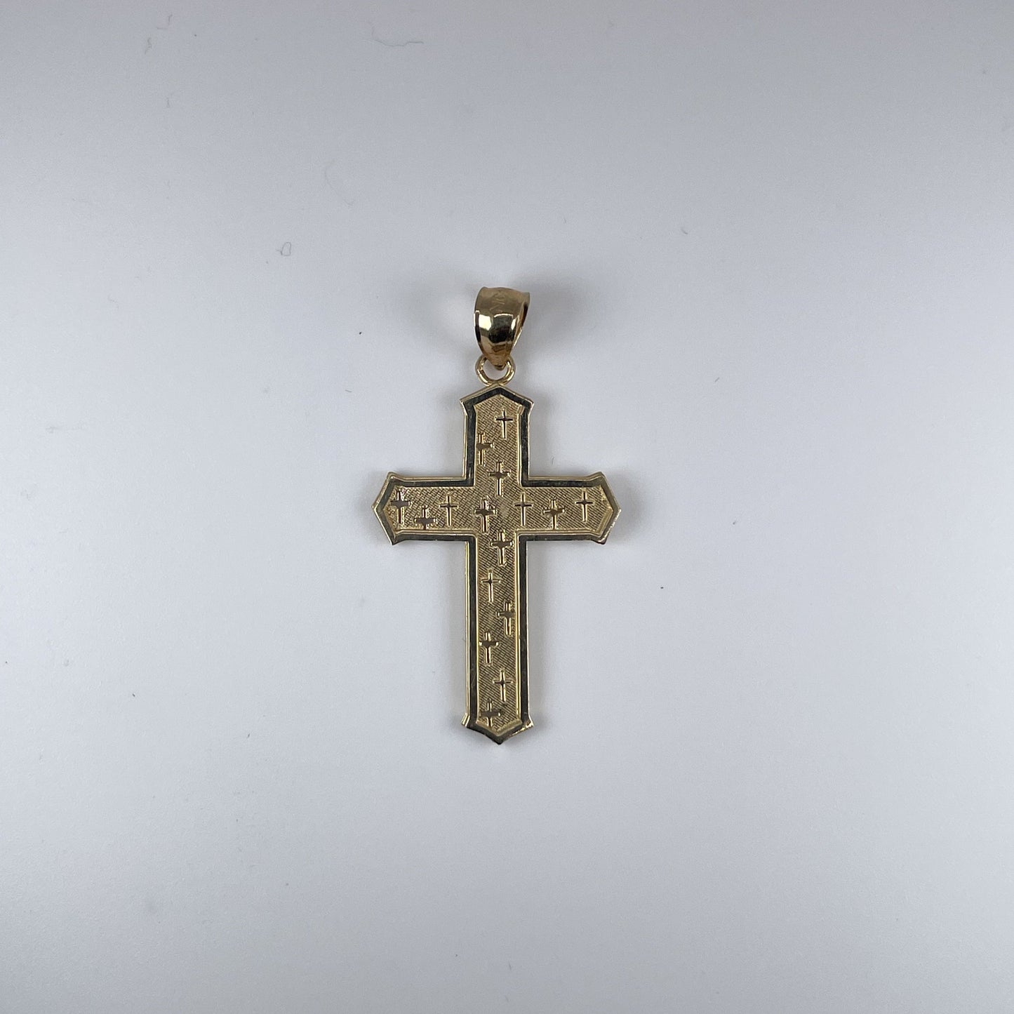 10K Gold 1.5gm Cross Pendant