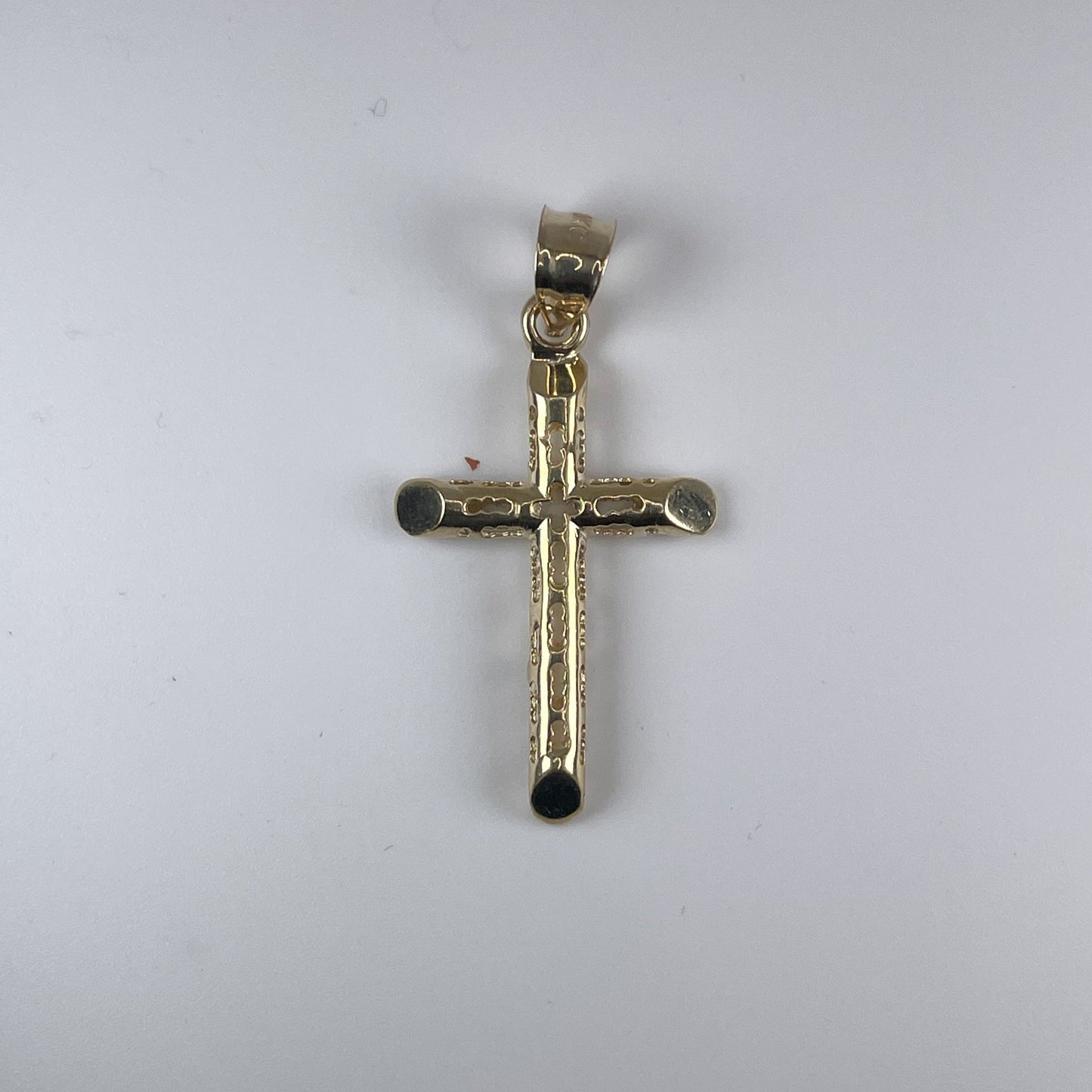 10K Gold 1.8 gm D/Cut Cross Pendant