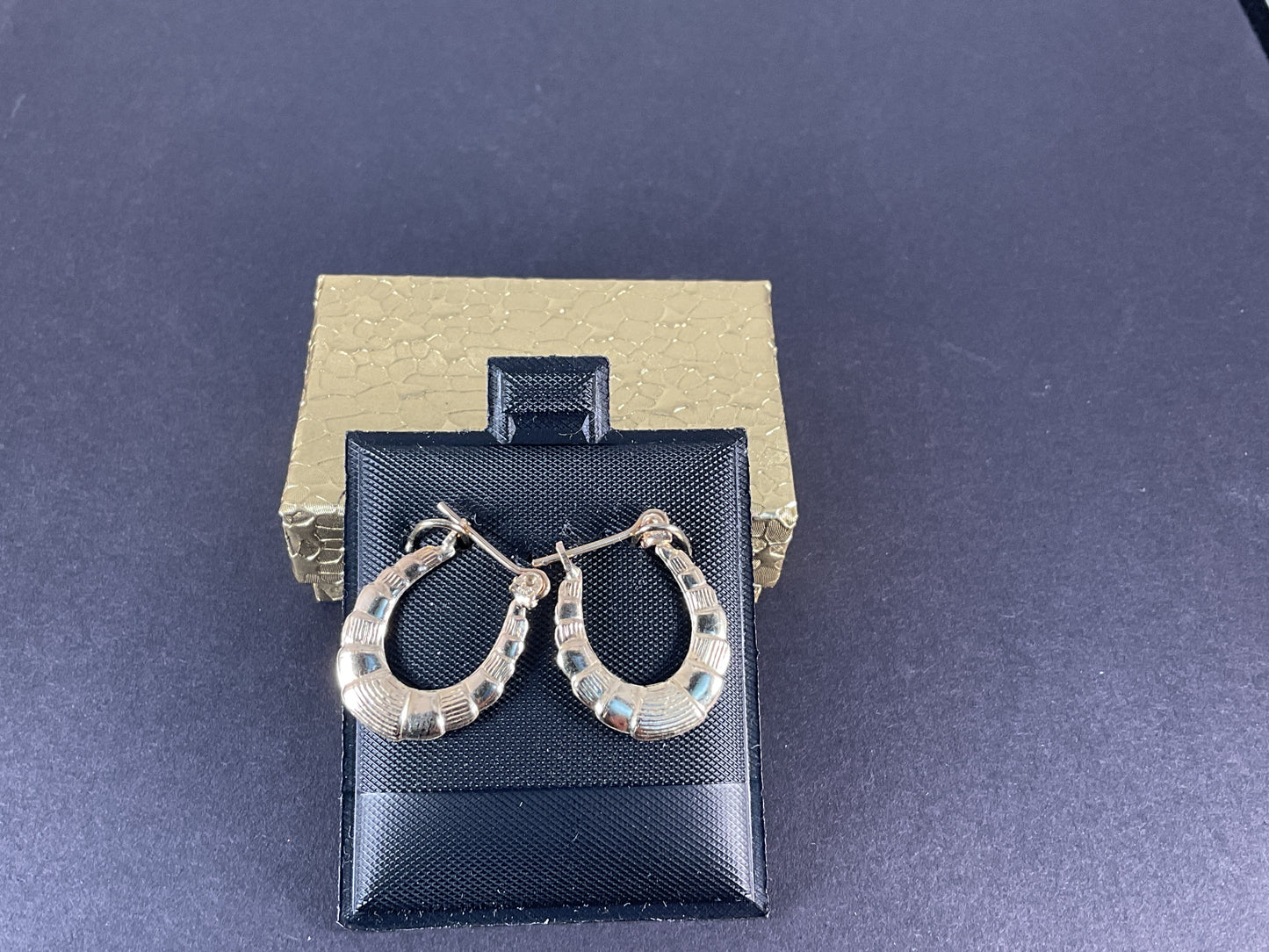 10K Gold Earring Hoop. $69