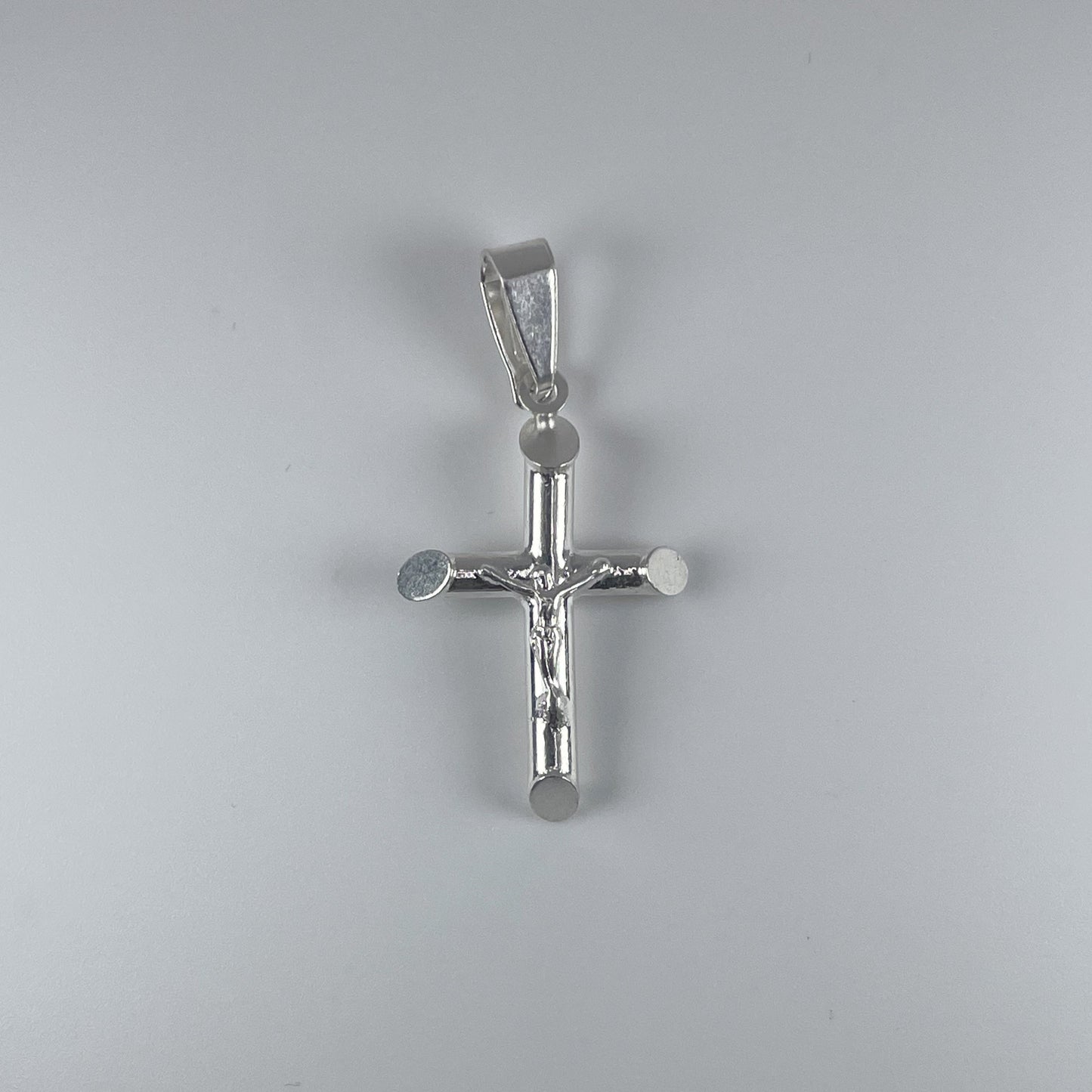 0.925 Sterling Silver Cross with Jesus