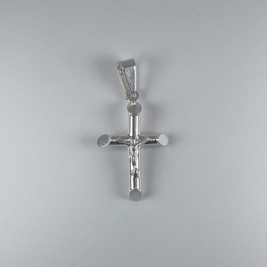 0.925 Sterling Silver Cross with Jesus