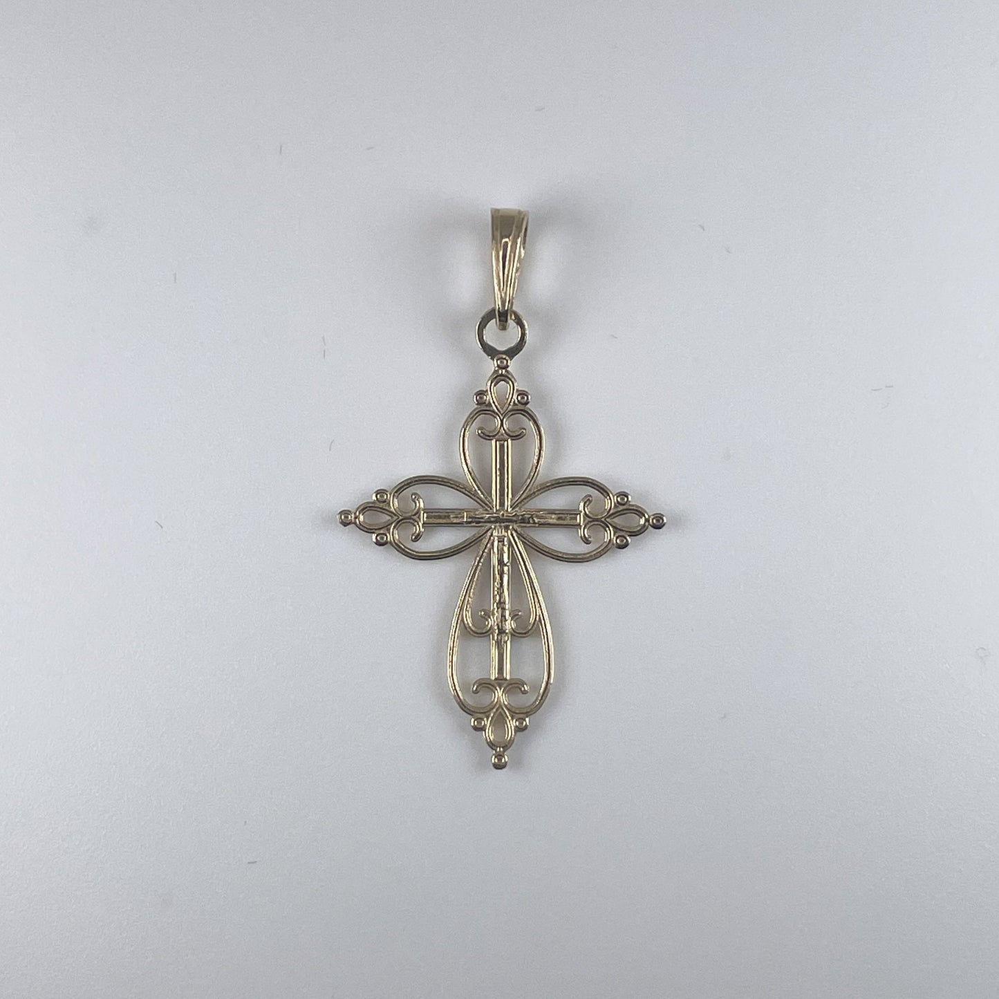 10K Gold 0.7gm Cross