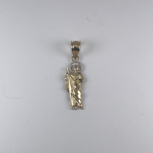 10K Gold 0.7gm St. Jude Pendant