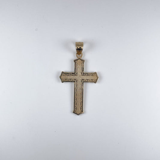 10K Gold 1.3gm D/Cut Cross