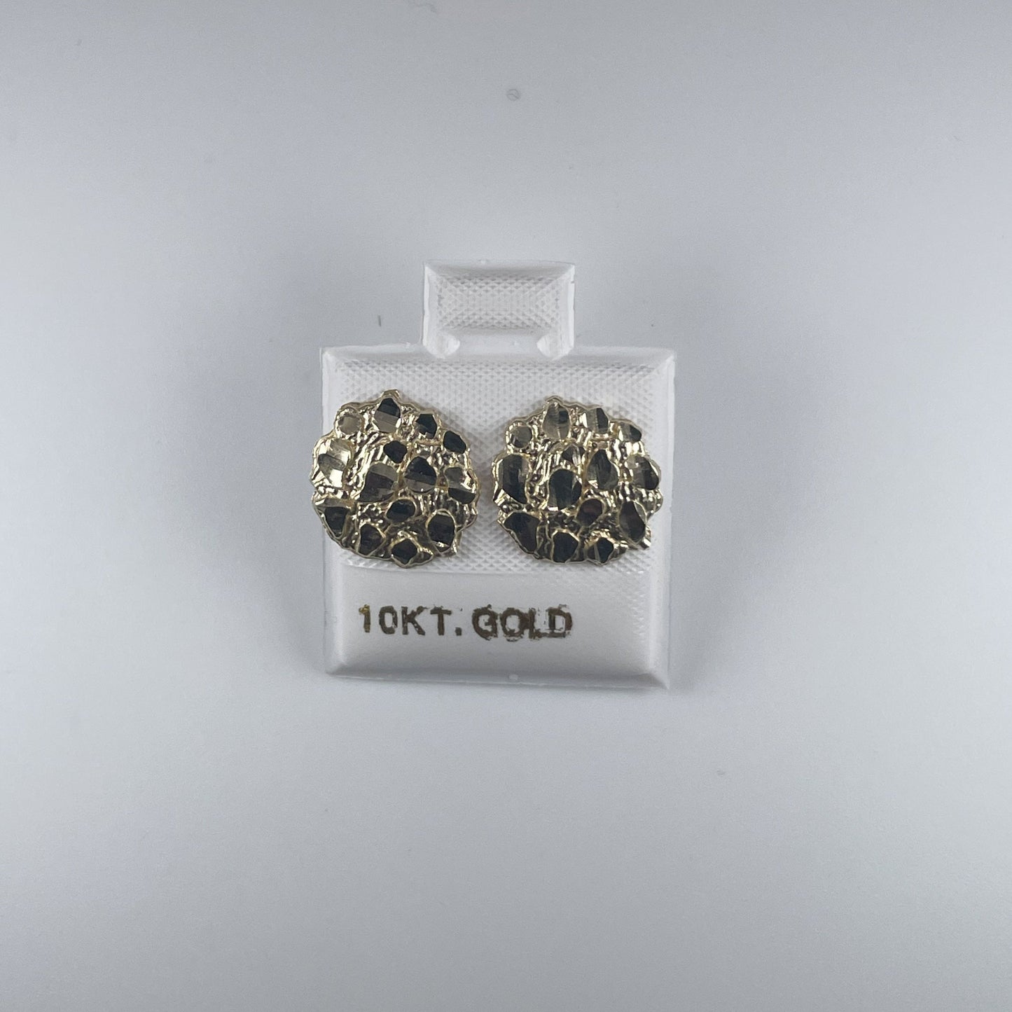 10K Gold 1.5gm Nugget Stud Earrings