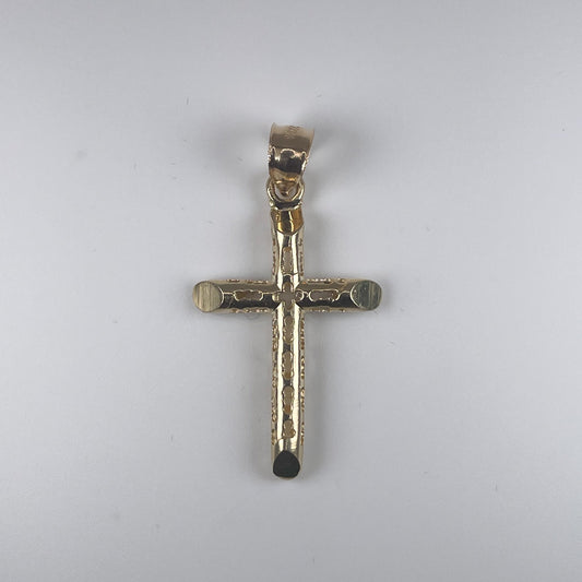 10K Gold 2.2gm Cross Pendant