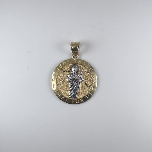 10K Gold 2.9gm St. Jude Medal Pendant $160