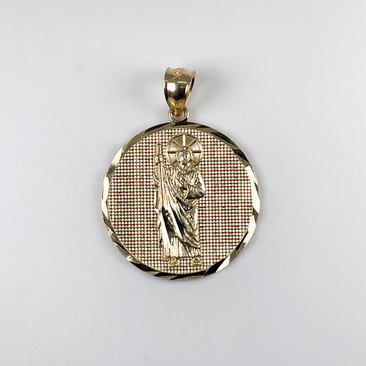 10K Gold 2gm St. Jude Pendant