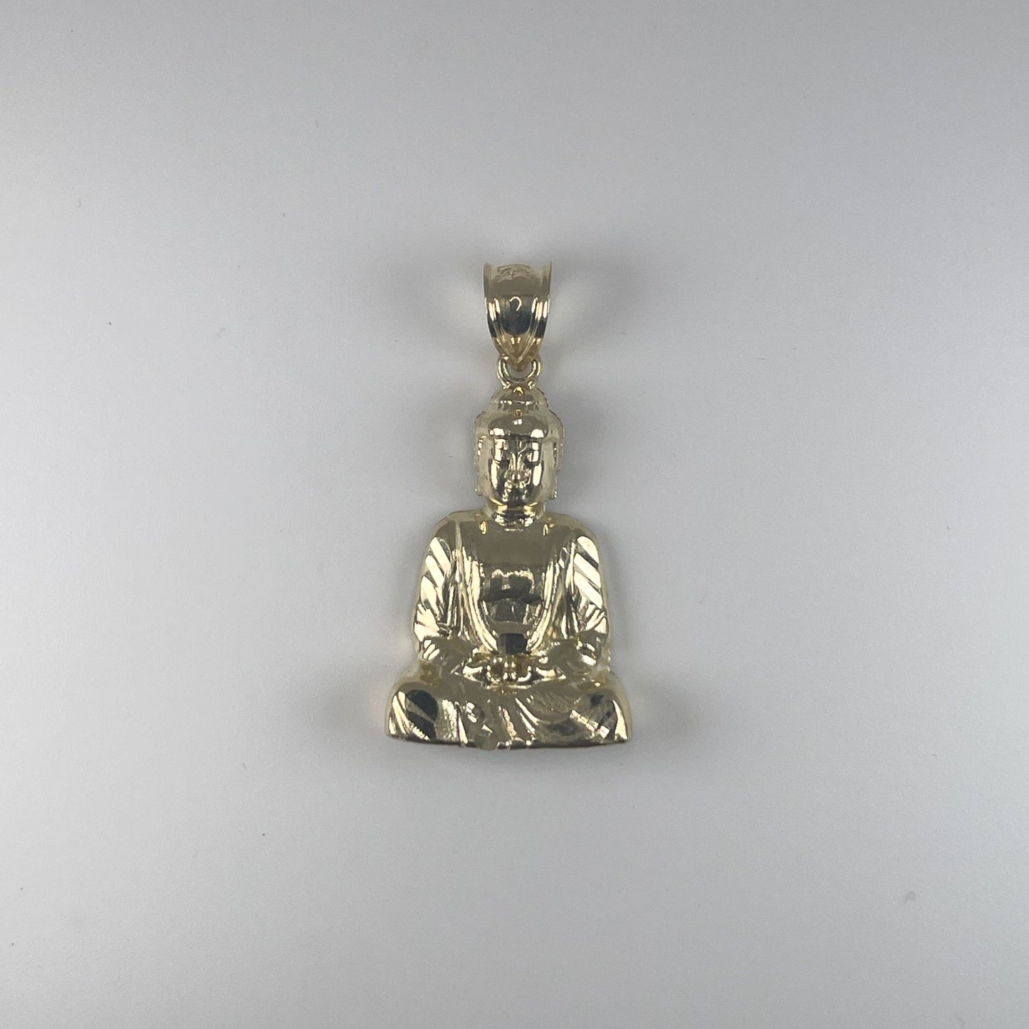 10K Gold 3gm D/Cut Buddha Pendant