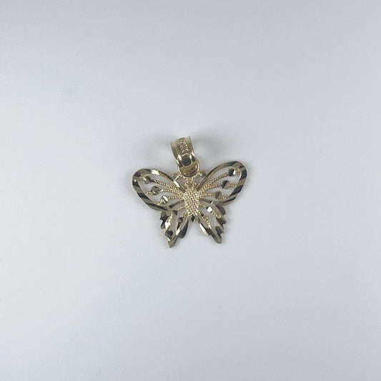 10K Gold Butterfly Pendant