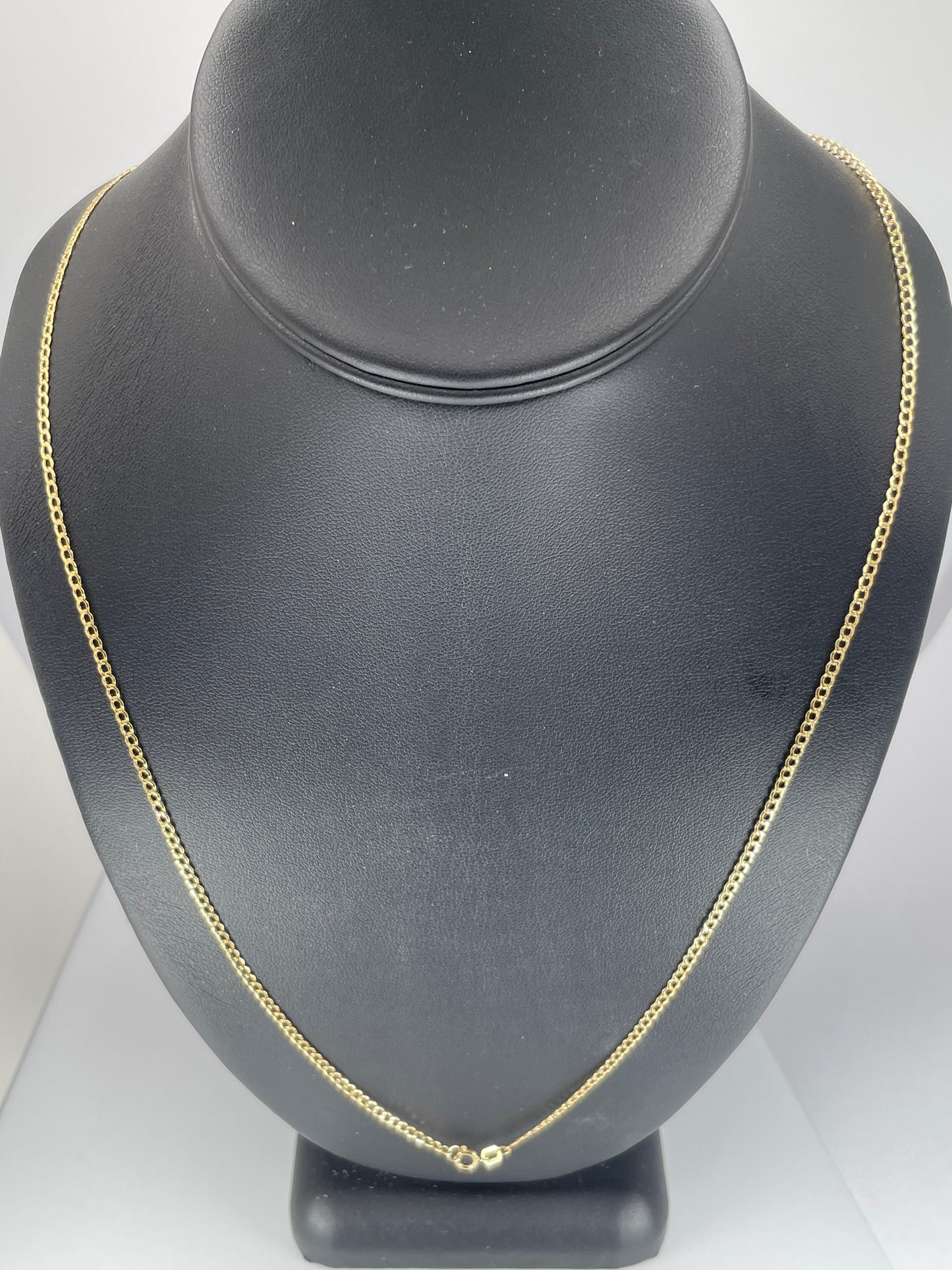 10K Gold Hollow Cuban 2mm 24 Chain