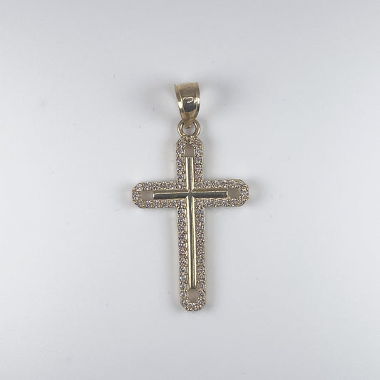 10k Gold 1.9gm Cross Pendant