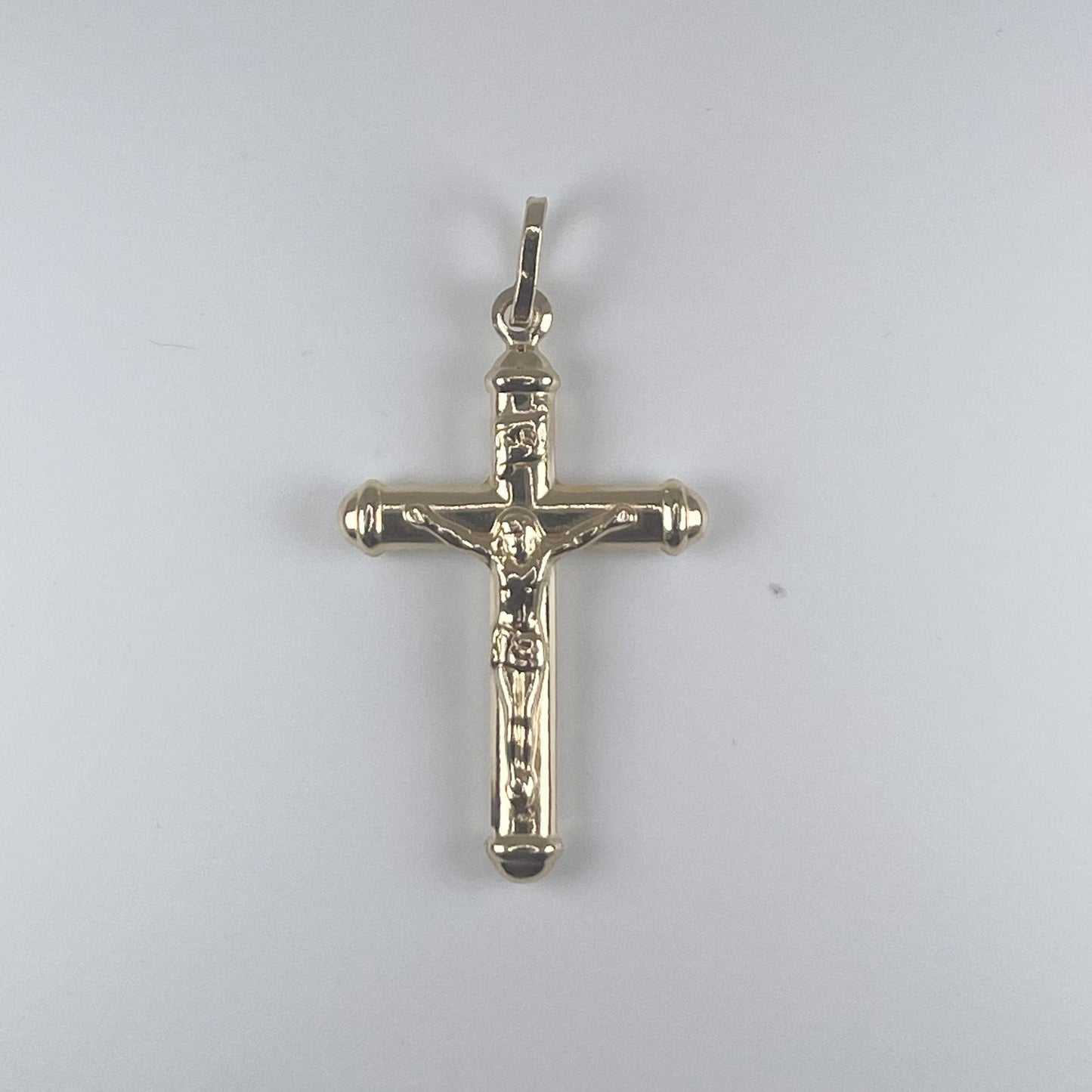 14K Gold 1.9gm Cross with Jesus