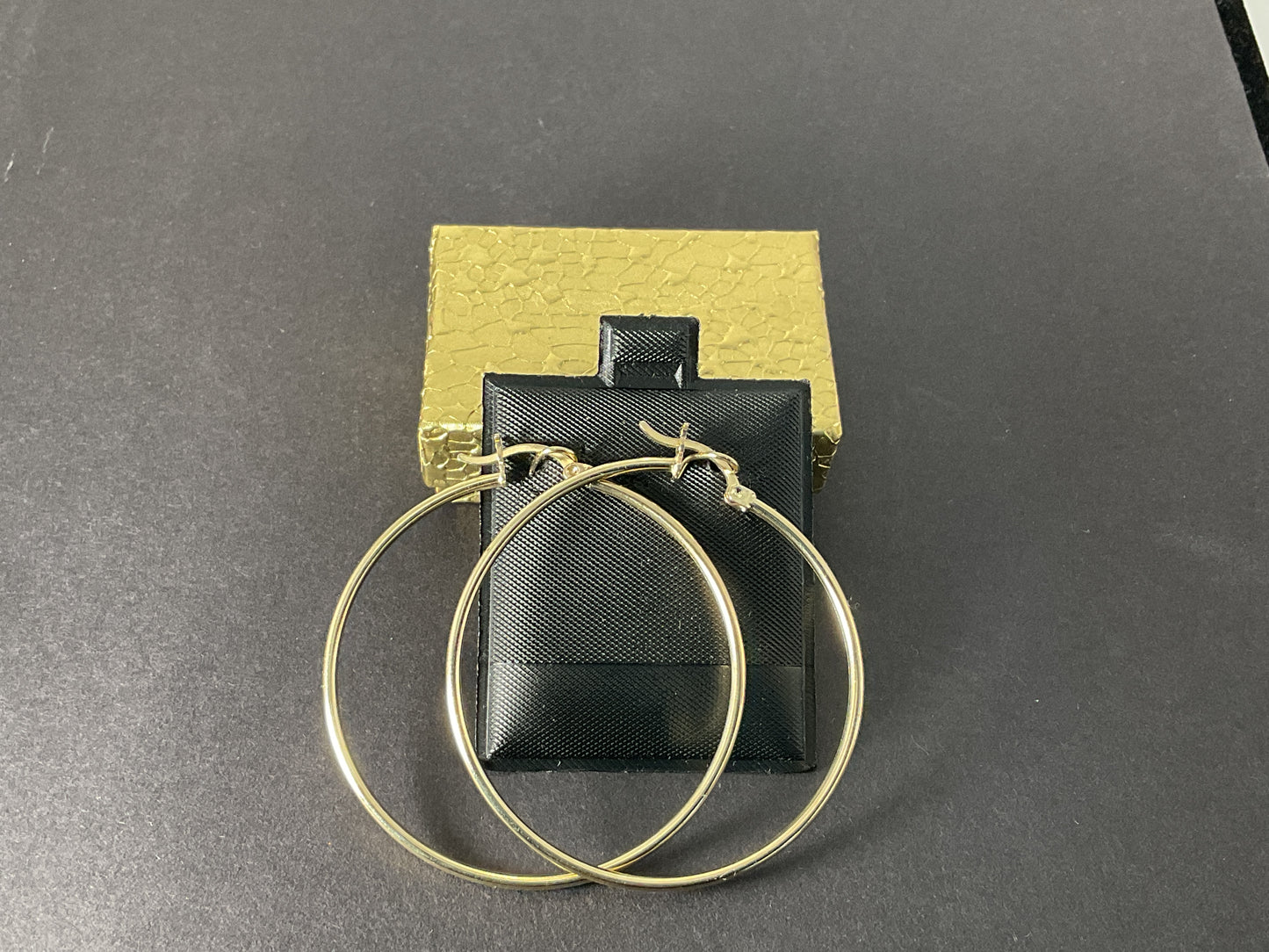 10K Gold Hoops 1 1/2”. 2.6 gm. $179
