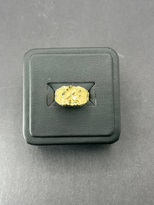 Men's 10K Nugget Ring